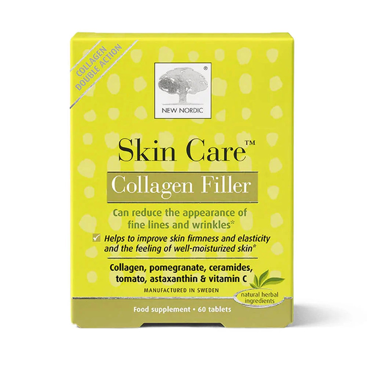 New Nordic Skin Care Collagen Filler 60 Tabs